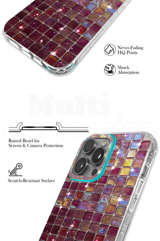 Dazzling Mosaic iPhone Cases 4-Pack Bundle