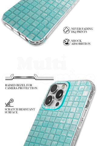 Aqua Grid Sparkle