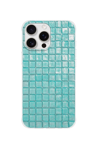 Aqua Grid Sparkle