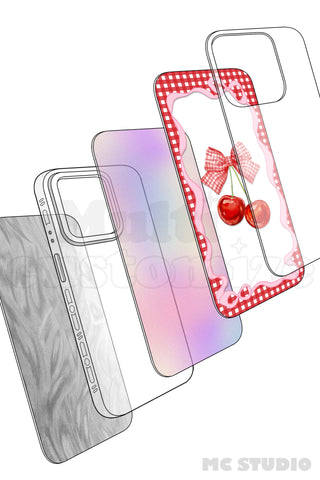 Cherry Bow Check