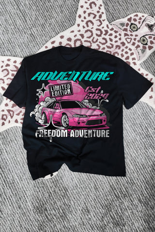 Pink Fancy Coupe Car