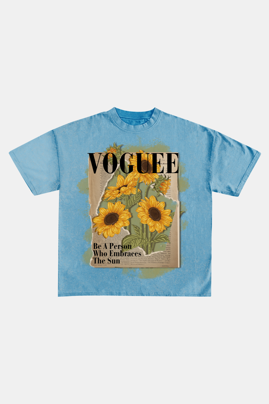 Sunflower Cover - Vintage Graphic T-Shirt – MULTICUSTOMIZE