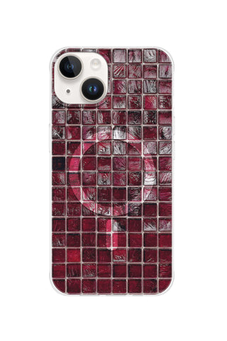 Crimson Mosaic Glitz