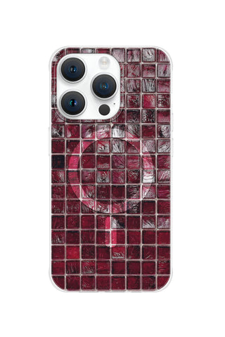 Crimson Mosaic Glitz