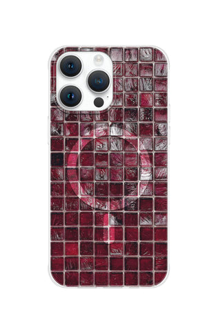 Crimson Mosaic Glitz