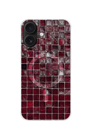 Crimson Mosaic Glitz