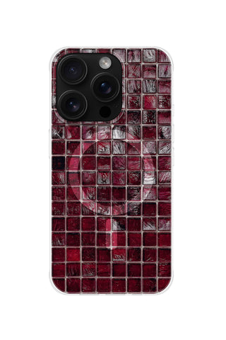 Crimson Mosaic Glitz