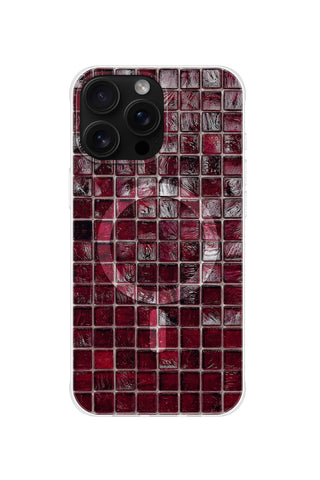 Crimson Mosaic Glitz