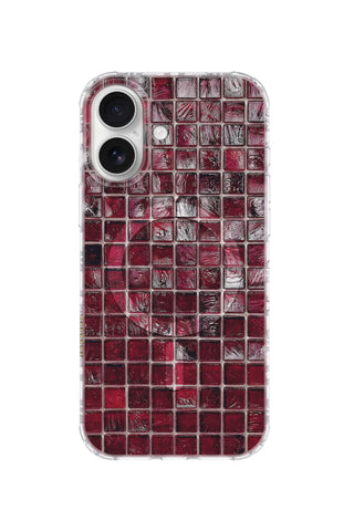 Crimson Mosaic Glitz