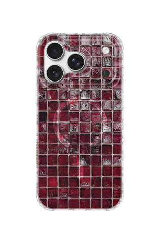 Crimson Mosaic Glitz