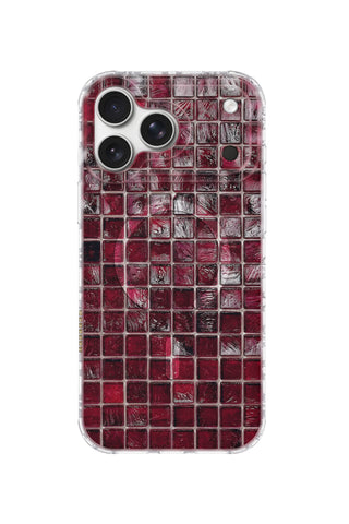 Crimson Mosaic Glitz