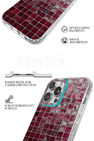 Crimson Mosaic Glitz