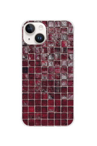 Crimson Mosaic Glitz