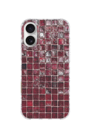 Crimson Mosaic Glitz