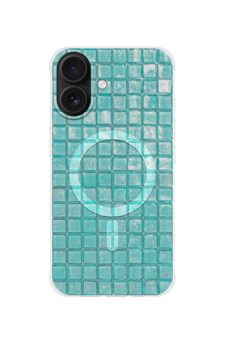 Aqua Grid Sparkle