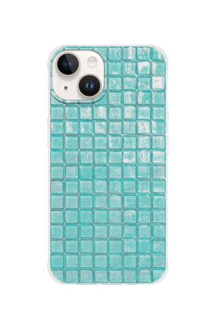 Aqua Grid Sparkle