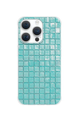 Aqua Grid Sparkle