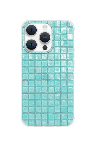 Aqua Grid Sparkle