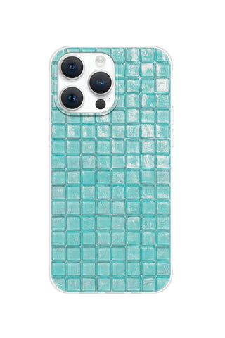 Aqua Grid Sparkle
