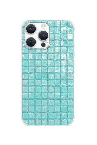 Aqua Grid Sparkle
