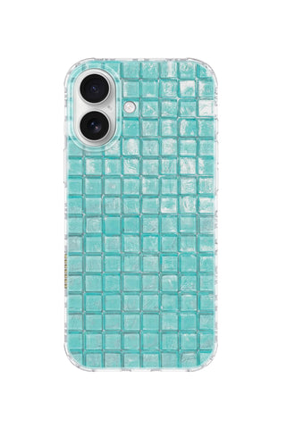 Aqua Grid Sparkle