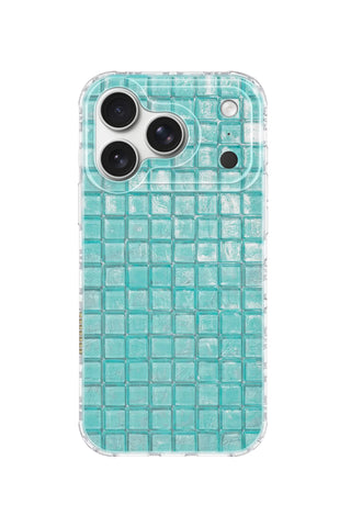 Aqua Grid Sparkle