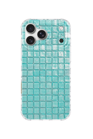 Aqua Grid Sparkle