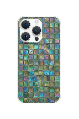 Emerald Grid Sparkle