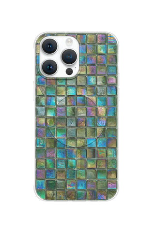 Emerald Grid Sparkle