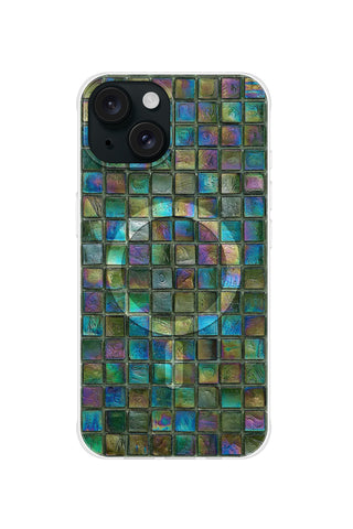 Emerald Grid Sparkle