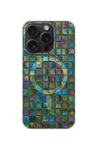 Emerald Grid Sparkle