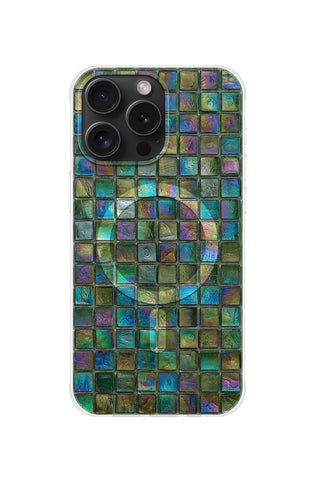 Emerald Grid Sparkle
