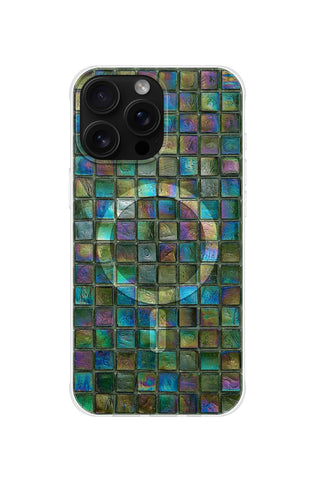Emerald Grid Sparkle