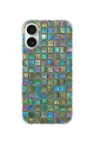 Emerald Grid Sparkle