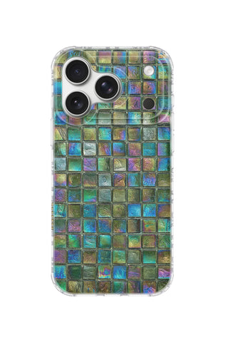 Emerald Grid Sparkle