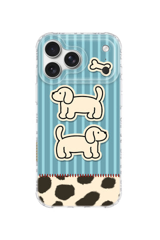 Happy Little Dachshunds