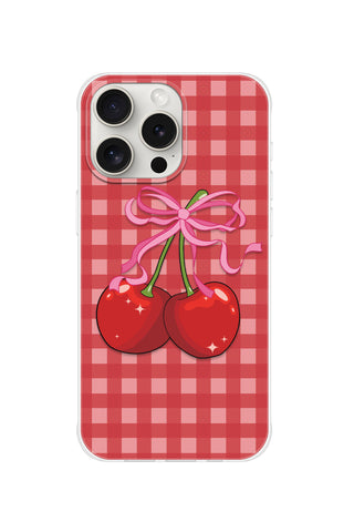 Gingham Cherry Sweet