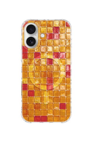 Golden Ember Mosaic