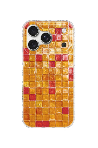 Golden Ember Mosaic