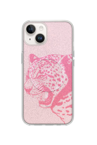 Glittery Leopard Imprint