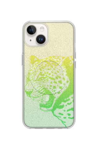 Glittery Leopard Imprint
