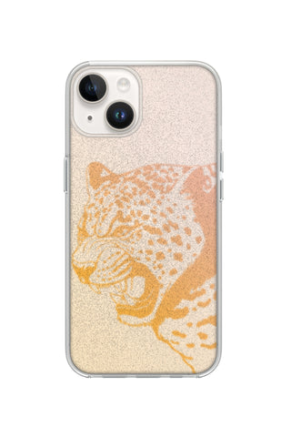 Glittery Leopard Imprint