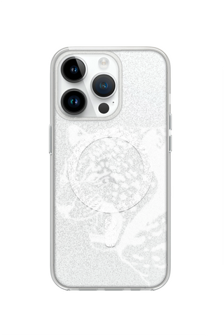 Glittery Leopard Imprint
