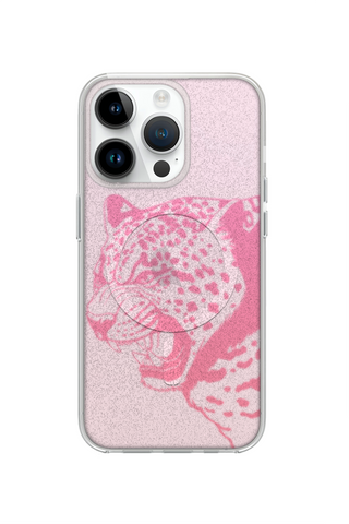 Glittery Leopard Imprint
