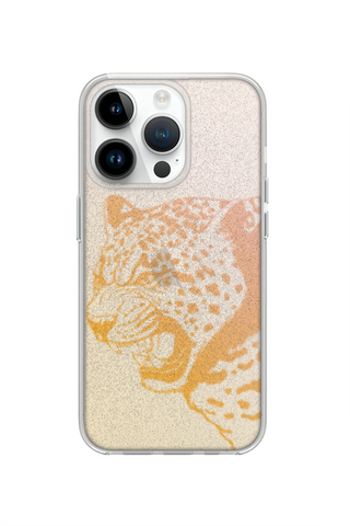 Glittery Leopard Imprint