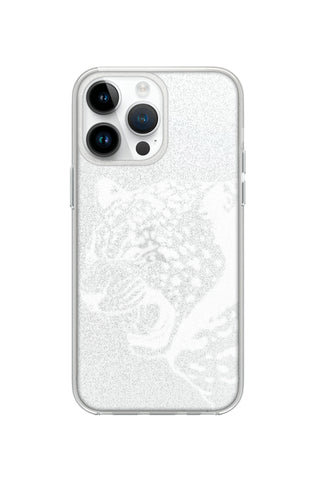 Glittery Leopard Imprint
