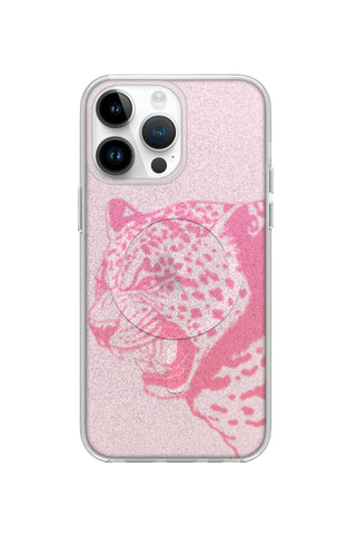 Glittery Leopard Imprint