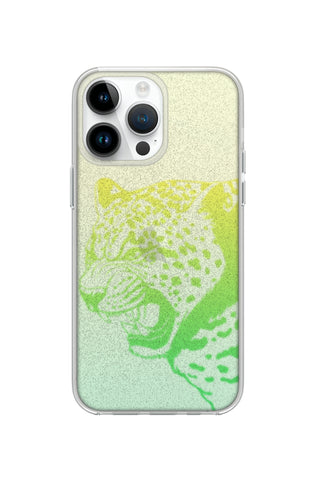 Glittery Leopard Imprint