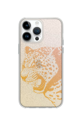 Glittery Leopard Imprint