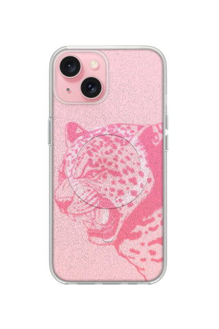 Glittery Leopard Imprint